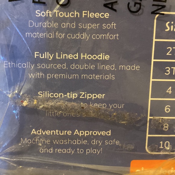 💙🤎💙NWT Nickelodeon Paw Patrol Chase Cubcoats 2-in 1 Hoodie - Picture 7 of 8